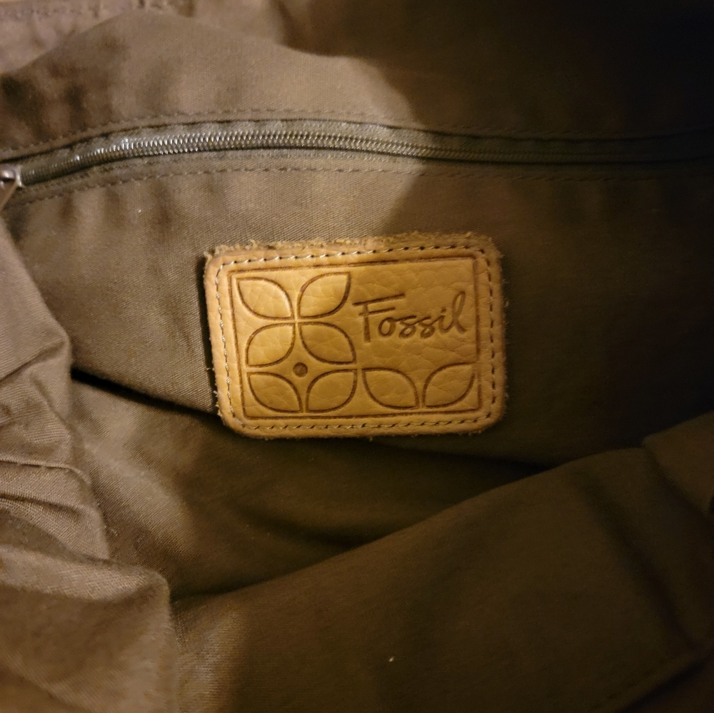 FOSSIL Boho Y2k HOBO Bag Leather/Suede - Picture 4 of 14